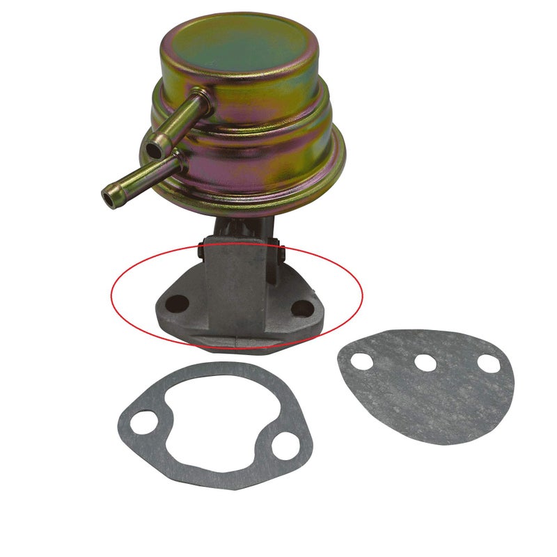 DASPARTS مضخة وقود DASPARTS 113127025D للاستخدام مع مولد لسيارة VW بيتل وغيّا حتى 1973 وحافلة حتى 1971 - Image 2